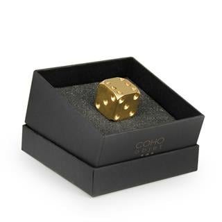 Coho Brazen Dekoratif Pirinç Şans Zarı