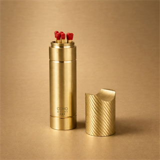 Coho Brazen Standlı Pirinç Kibritlik