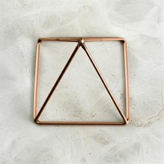 Coho Cosmos Saf Bakır Mini Enerji Temizleme Piramidi