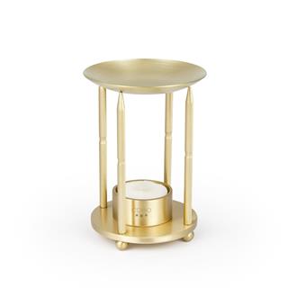 Coho Lux Pirinç Aromaterapi Buhurdanlık & Mumluk Seti