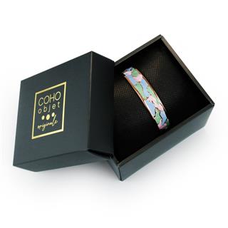 Coho Mine El İşleme Clouds Renkli Bakır Bileklik