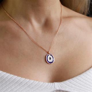 Coho Silver Astra Eye El Yapımı Gümüş Nazar Kolye