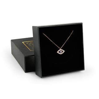 Coho Silver Elysian&Lumina&Seraphic Eye El Yapımı Gümüş Nazar Kolye Seti