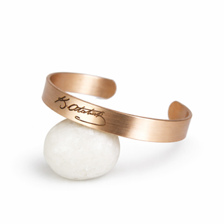 Coho Tılsım Atatürk İmzalı Bakır Bileklik