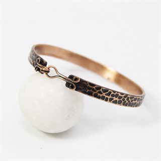 Coho Tılsım Bakır El Yapımı Antique Motifli Bileklik