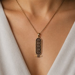 Coho Tılsım Spiritual Symbol Bakır Kolye