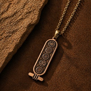 Coho Tılsım Spiritual Symbol Bakır Kolye