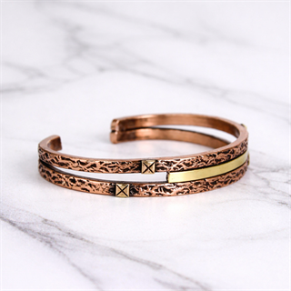 Coho Tılsım Yoğun Bakır Bileklik