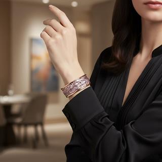 Coho Velvet Moon Renkli Bakır Bileklik