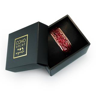 Coho Velvet Passion Renkli Bakır Bileklik