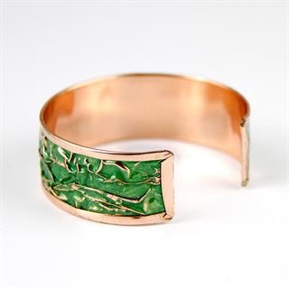 Coho Velvet Serenity Renkli Bakır Bileklik