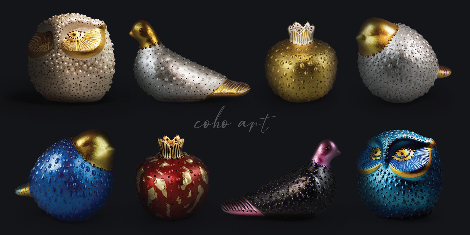 COHO art Dekoratif Sanatsal Objeler...