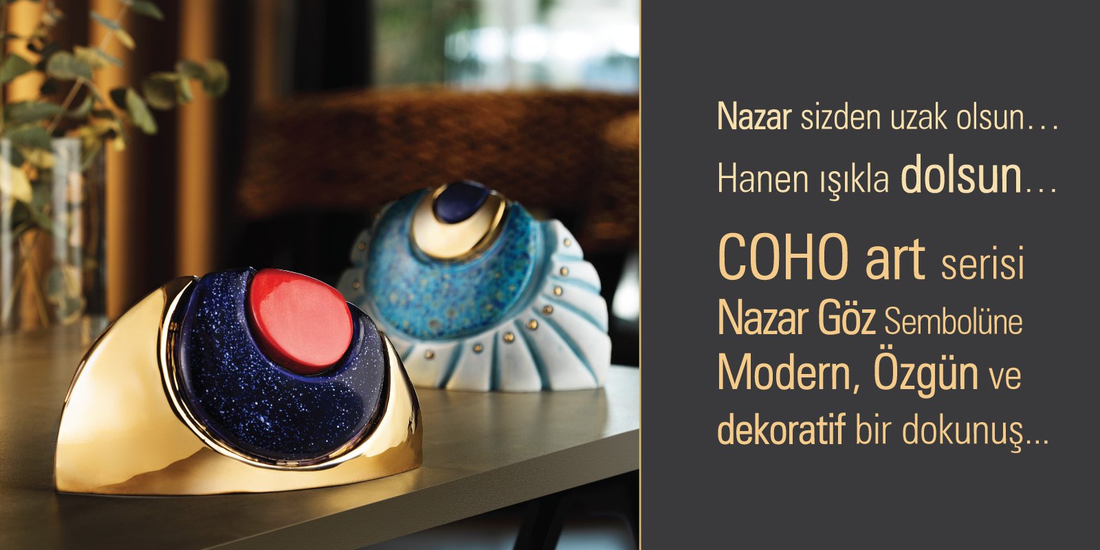 COHO art serisi Nazar Göz Sembollerini inceleyin...