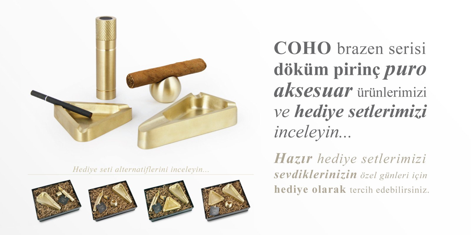 COHO Brazen serisi Puro Aksesuarları