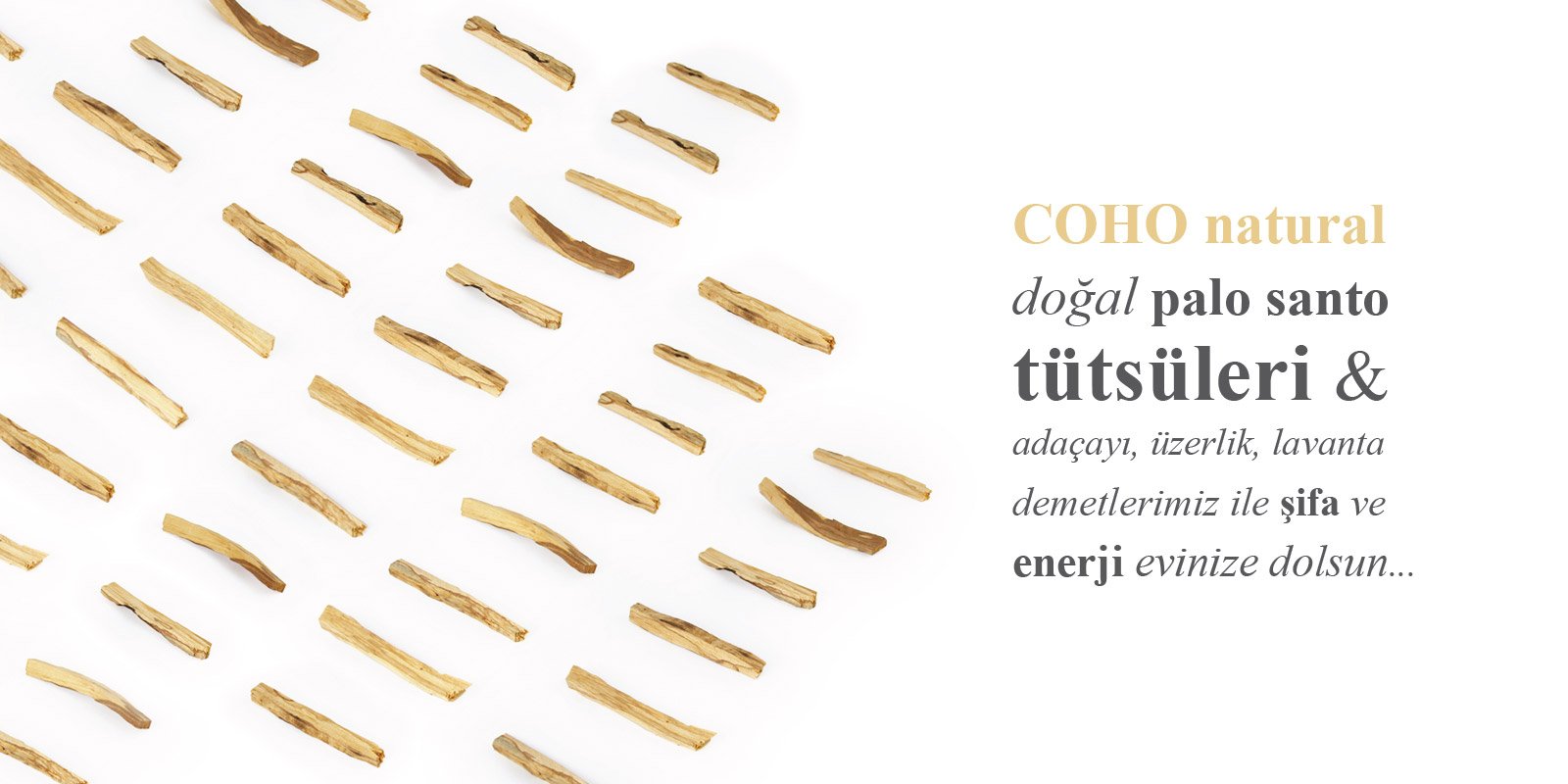 COHO Natural Doğal Tütsü Setleri