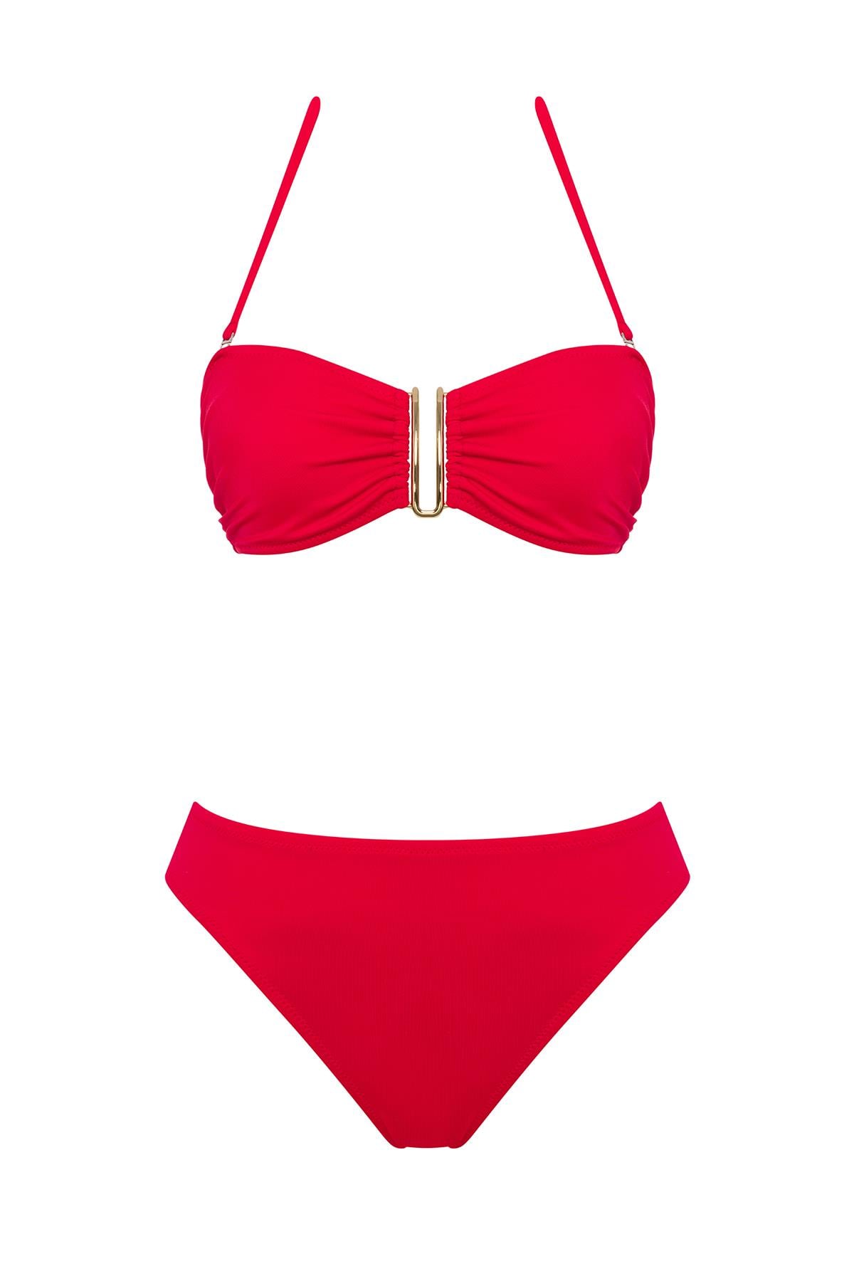 Aksesuarlı Brezilya Bikini Takım 