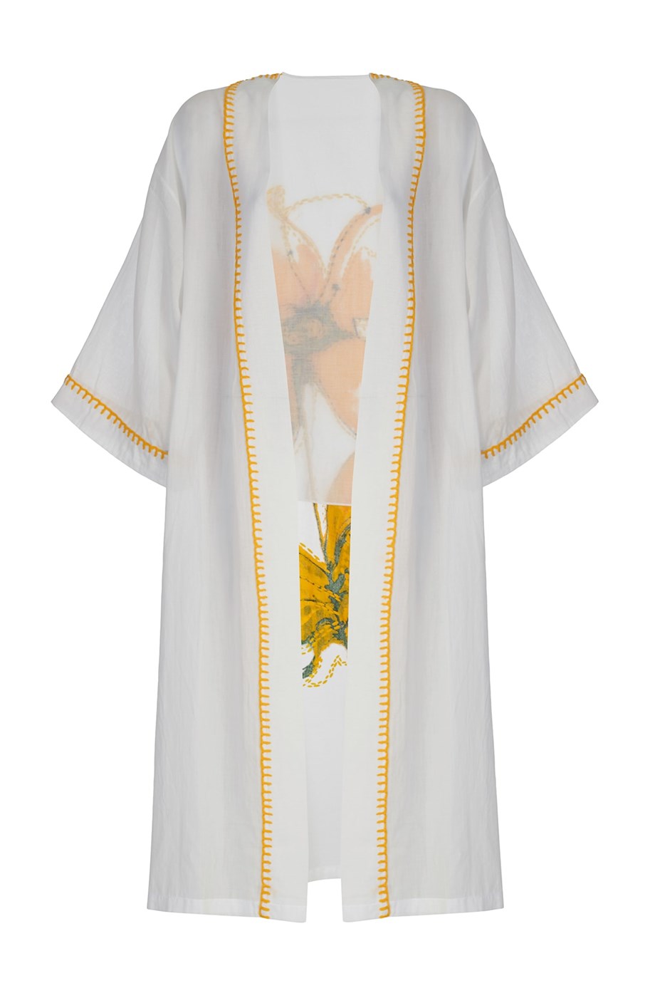 Baskılı Plaj Elbisesi