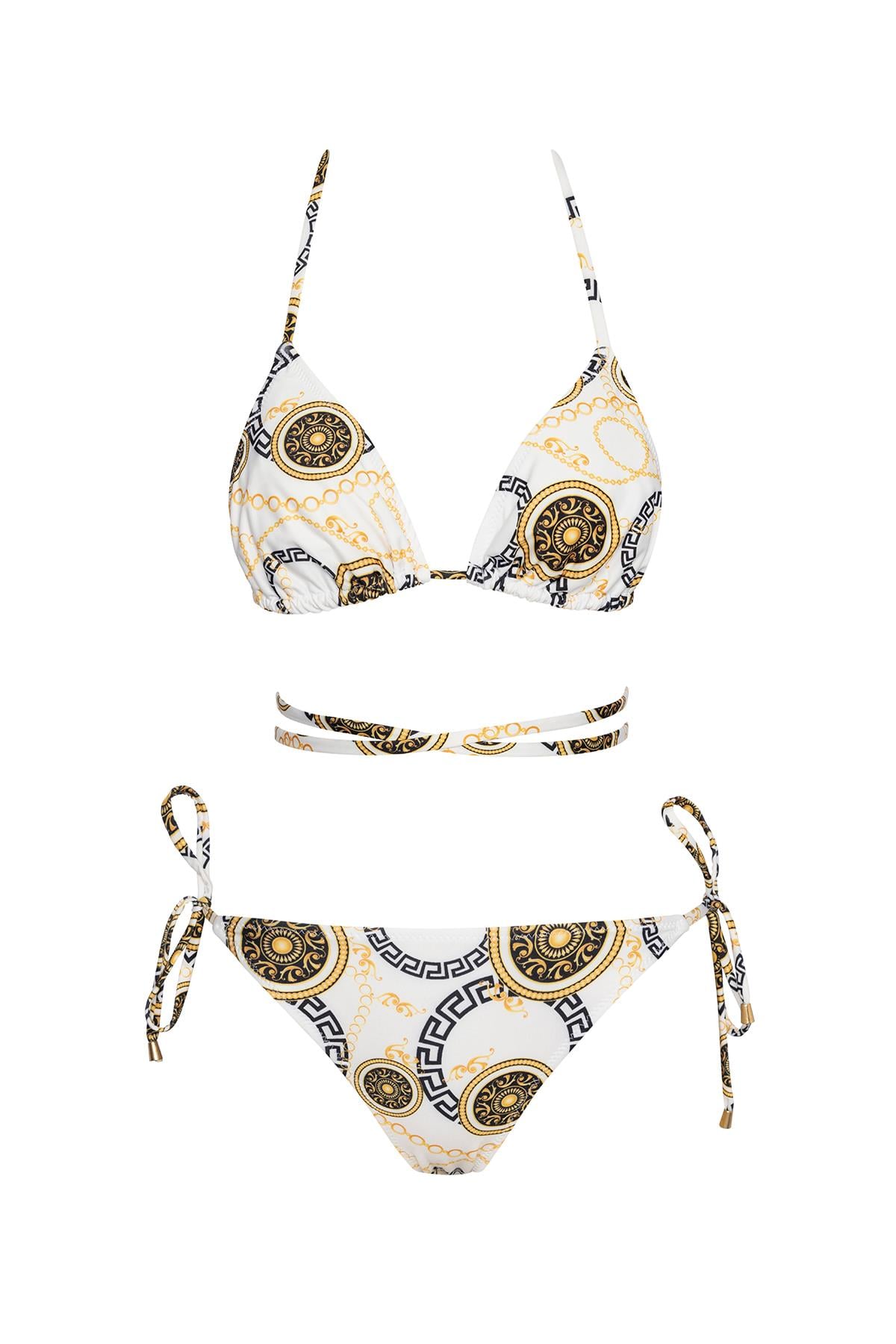 Brezilya Üçgen İpli Bikini Takım 2 