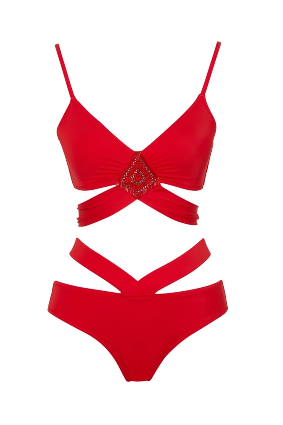İşlemeli Tasarım Bikini Takım SLR 429