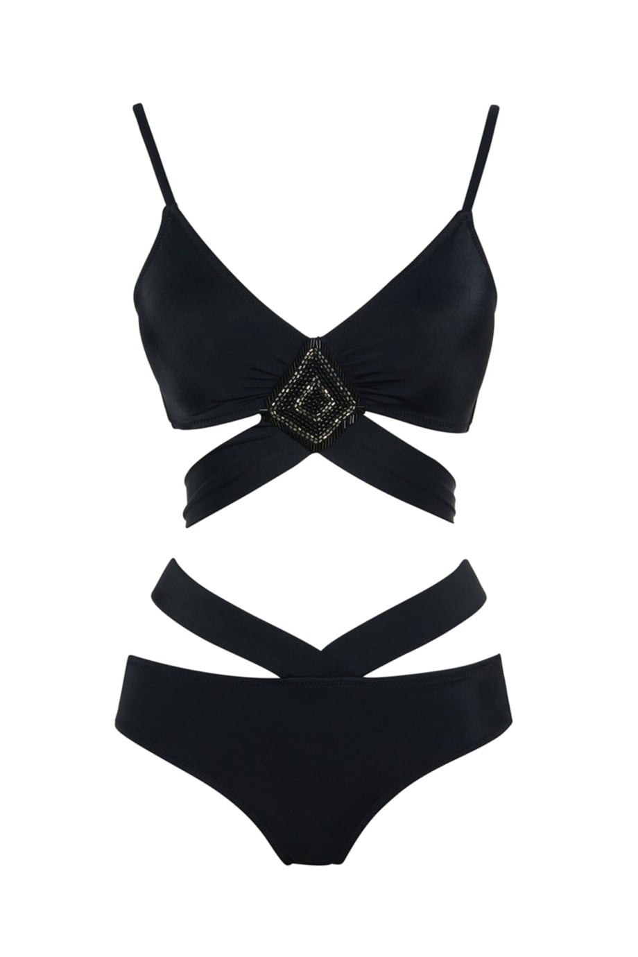 İşlemeli Tasarım Bikini Takım SLR 430