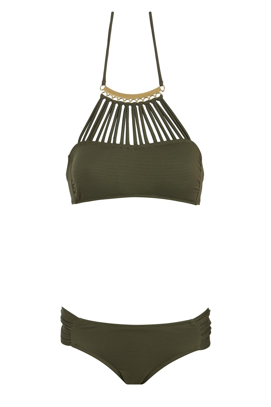 Kolyeli Bikini Takım