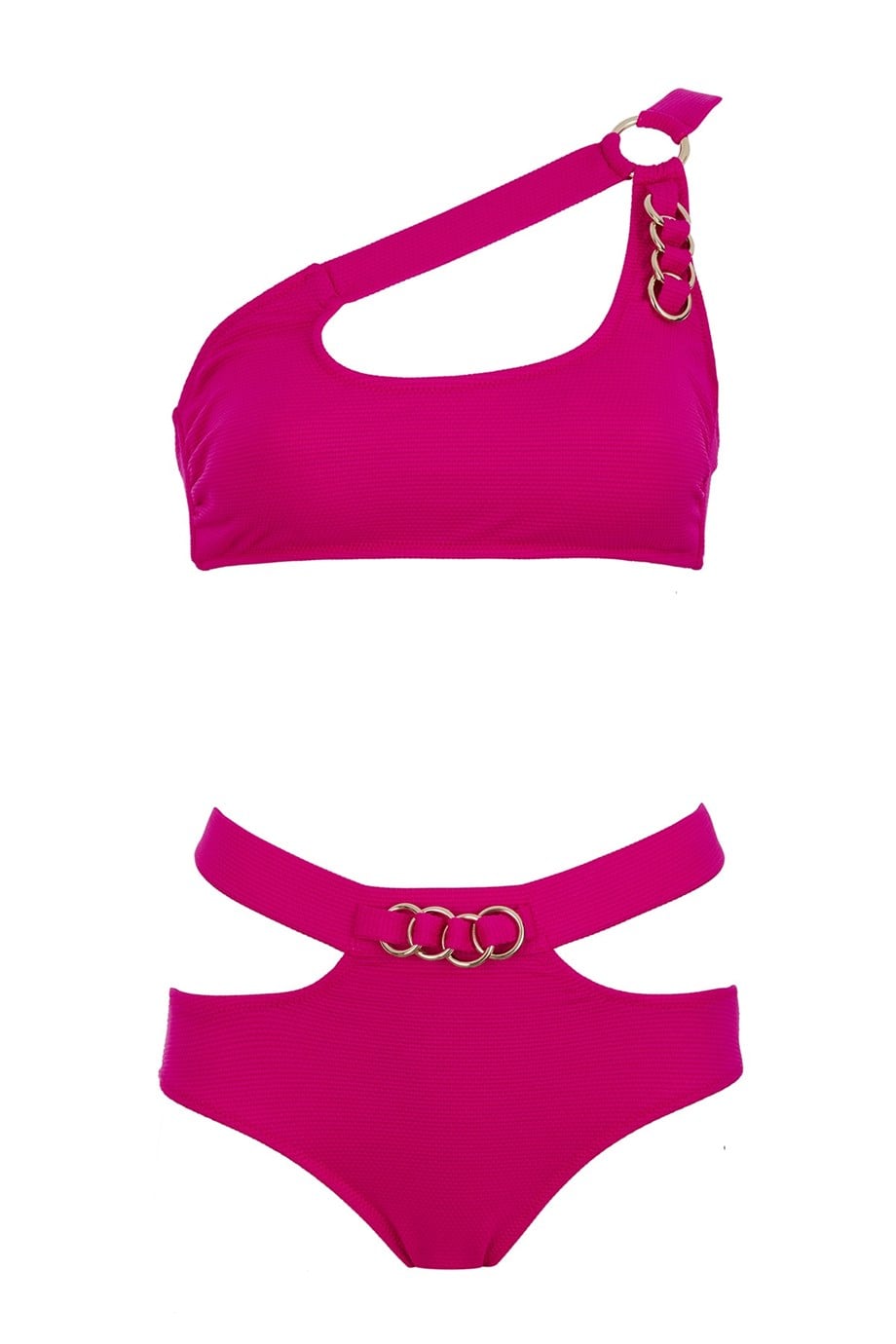 Tek Omuz Halkalı Bikini Takım