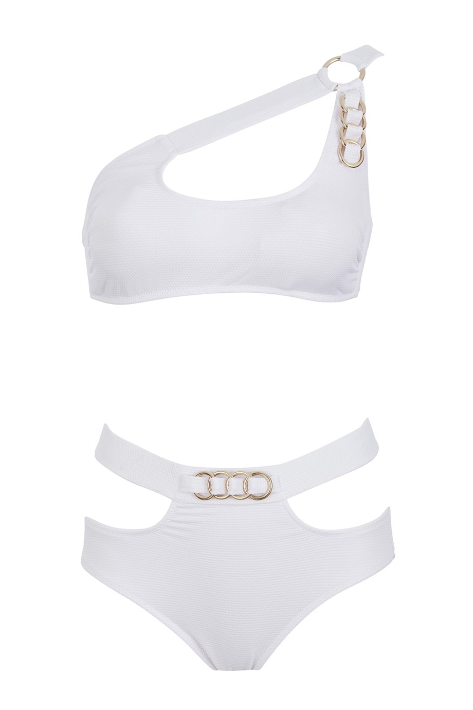 Tek Omuz Halkalı Bikini Takım