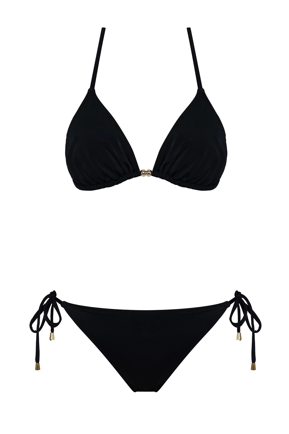 Üçgen Brezilya Bikini Takım 