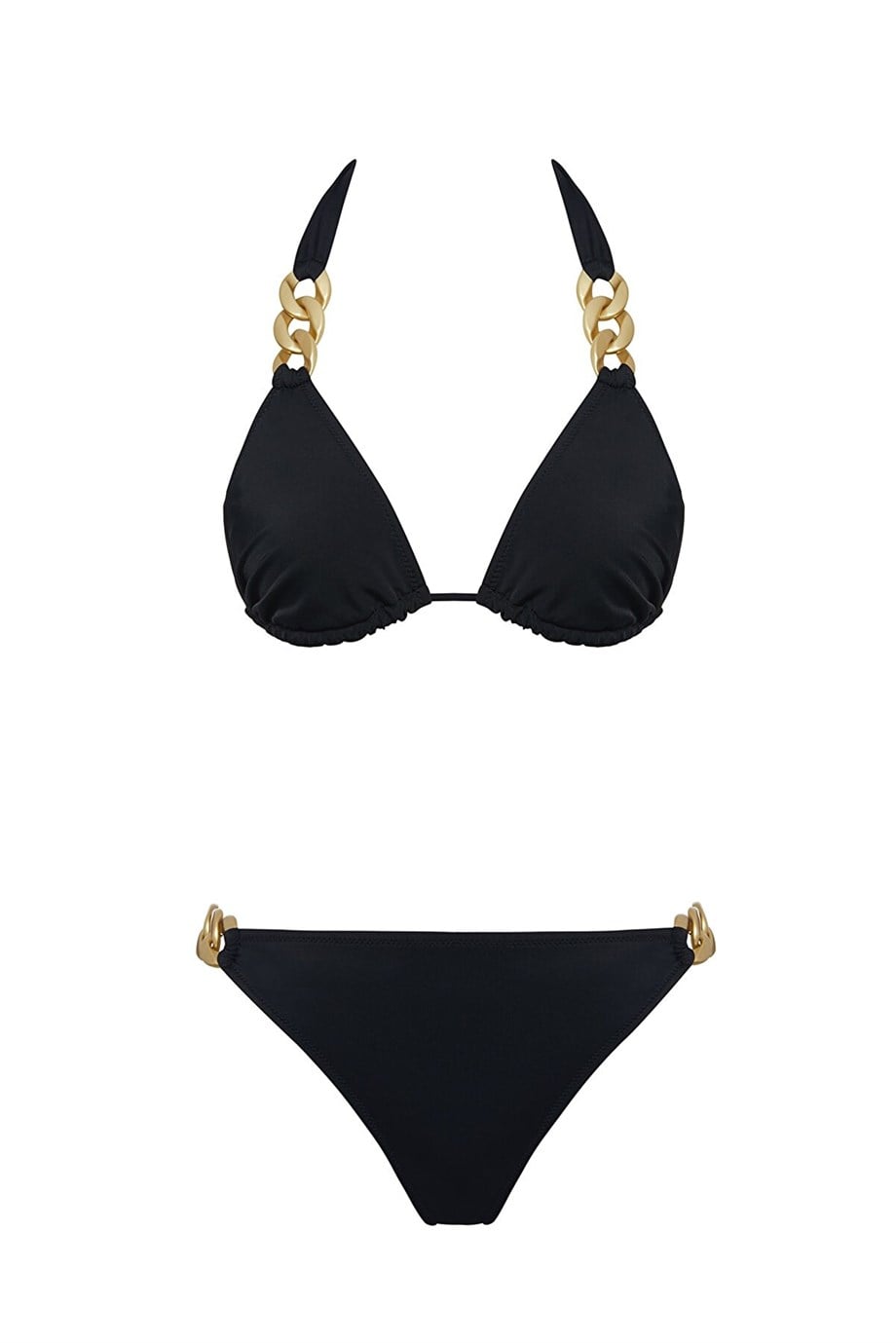 Zincir Aksesuarlı Üçgen Bikini Takım SLR 448