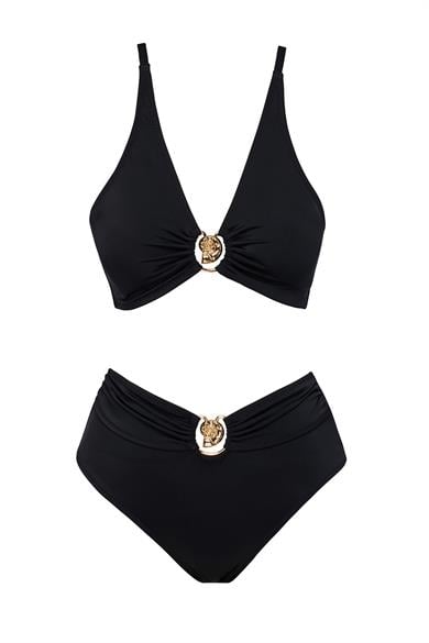 Özel Tasarım Yüksek Bel Bikini Takım 
