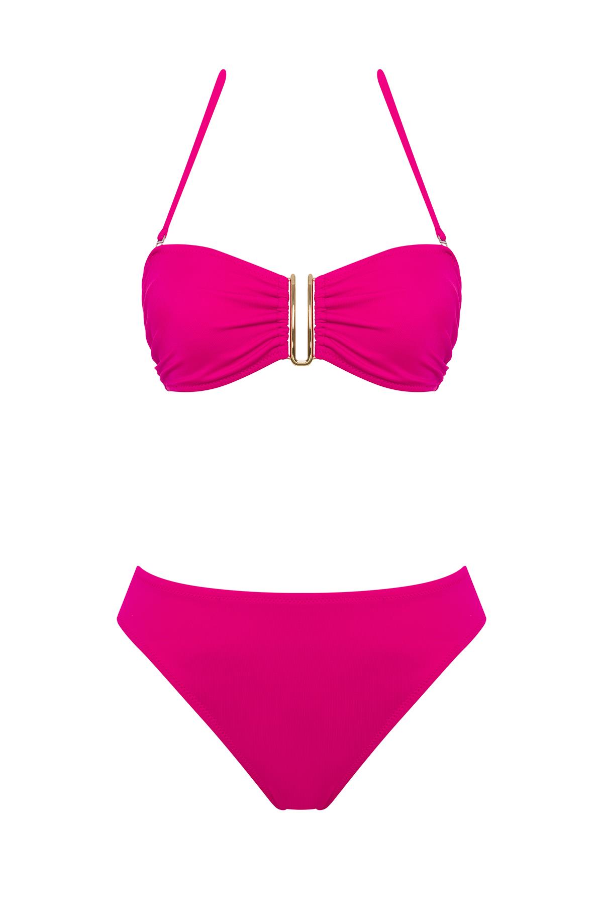 Aksesuarlı Brezilya Bikini Takım 
