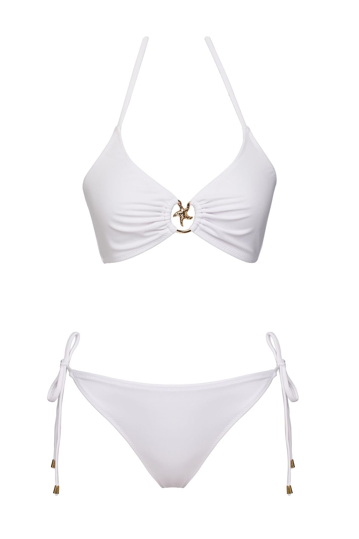 Aksesuarlı Özel Tasarım Bikini Takım 