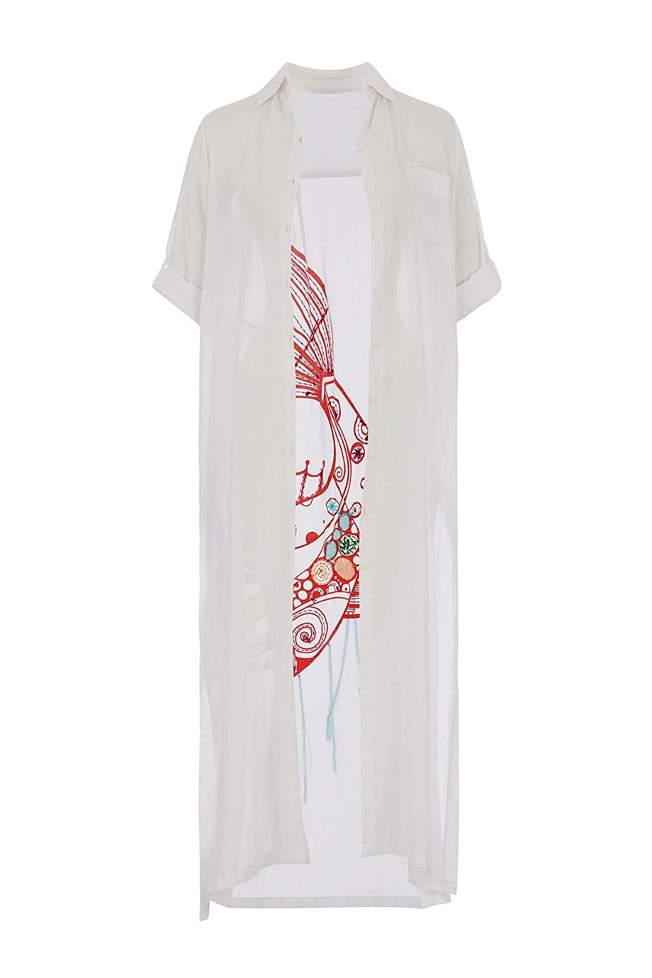 Baskılı Gömlek Pareo