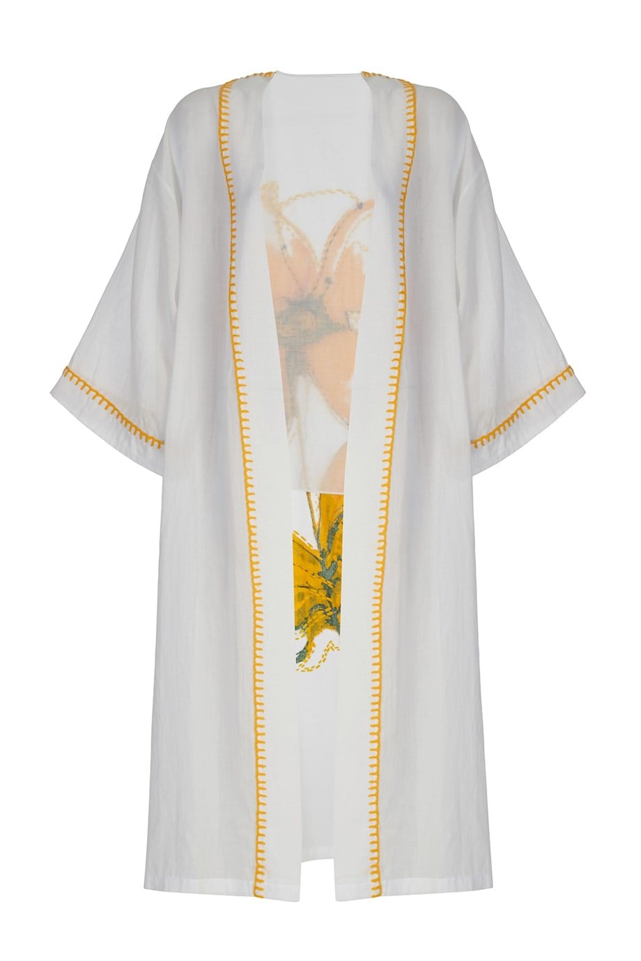 Baskılı Plaj Elbisesi