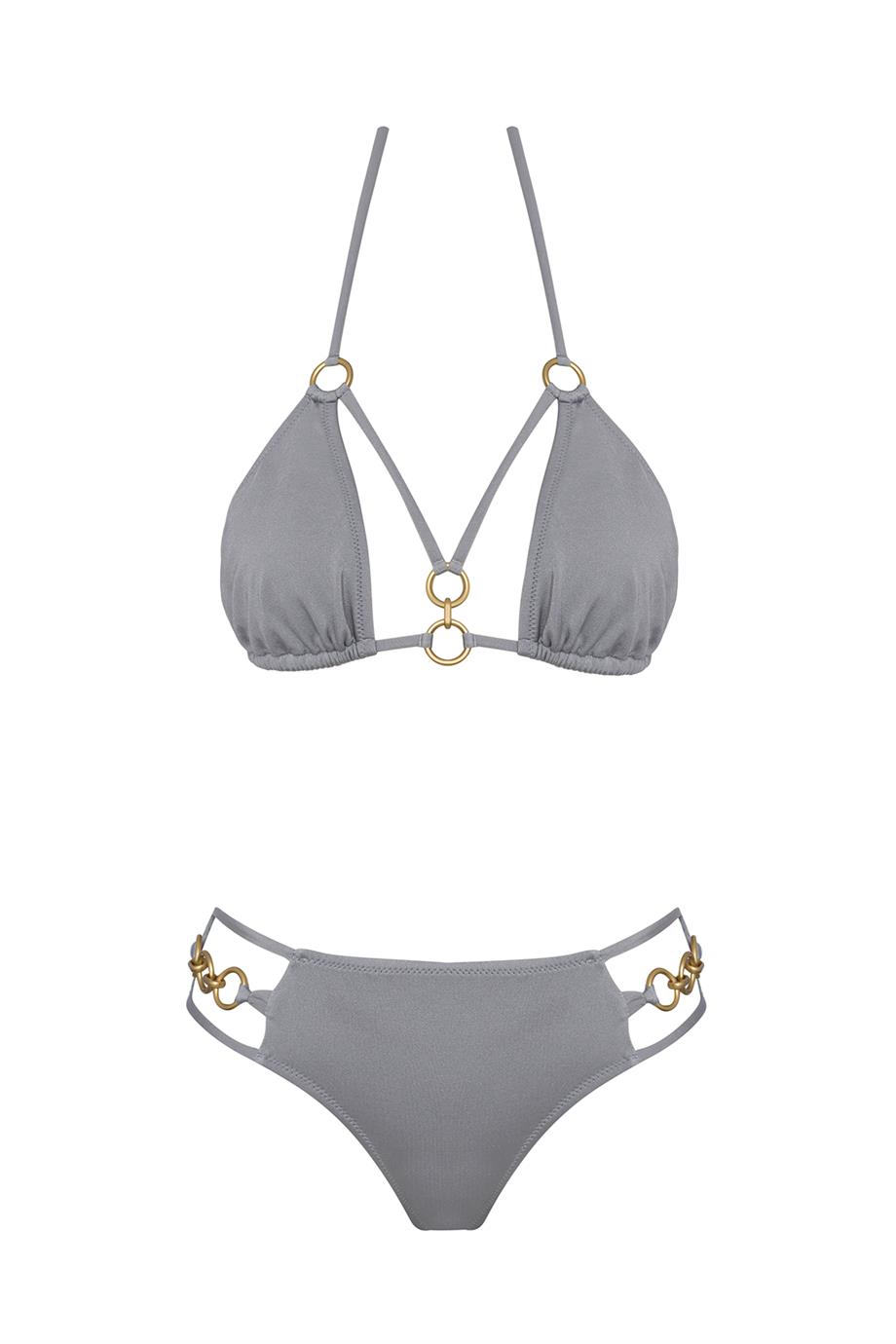 Brezilya Halkalı Bikini Takım 