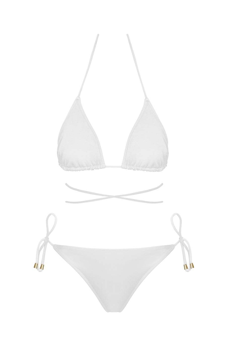Brezilya Üçgen İpli Bikini Takım