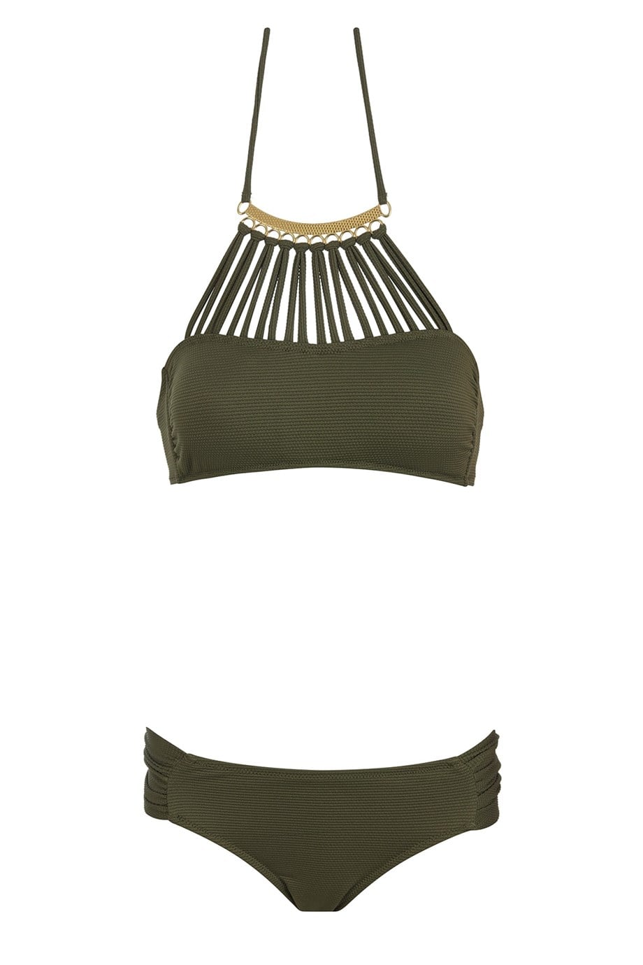 Kolyeli Bikini Takım