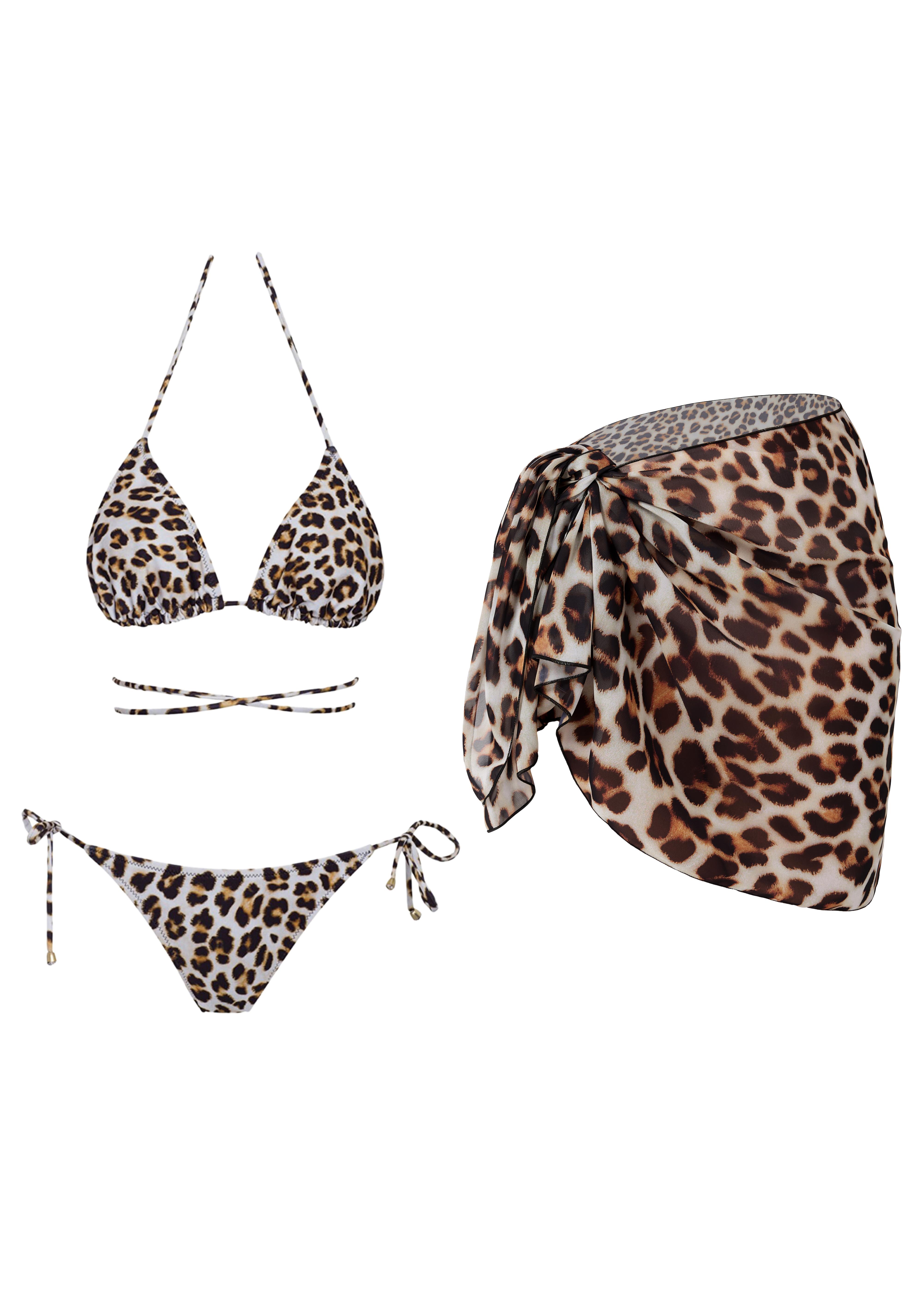 Pareolu Brezilya Bikini Takım 