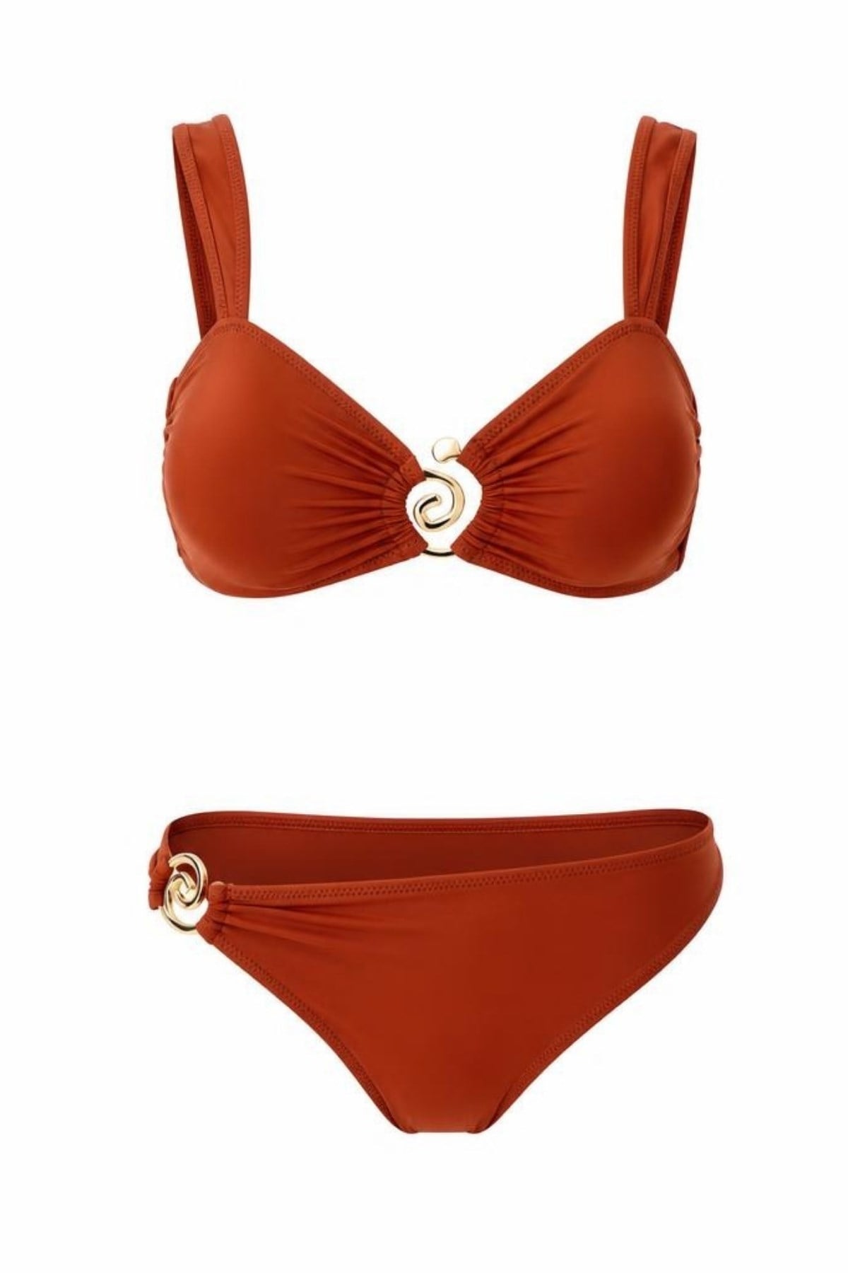 Straplez Aksesuarlı Kadın Bikini takım 