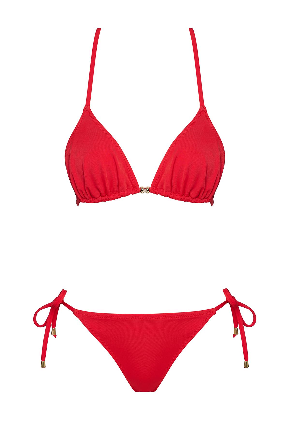 Üçgen Brezilya Bikini Takım 