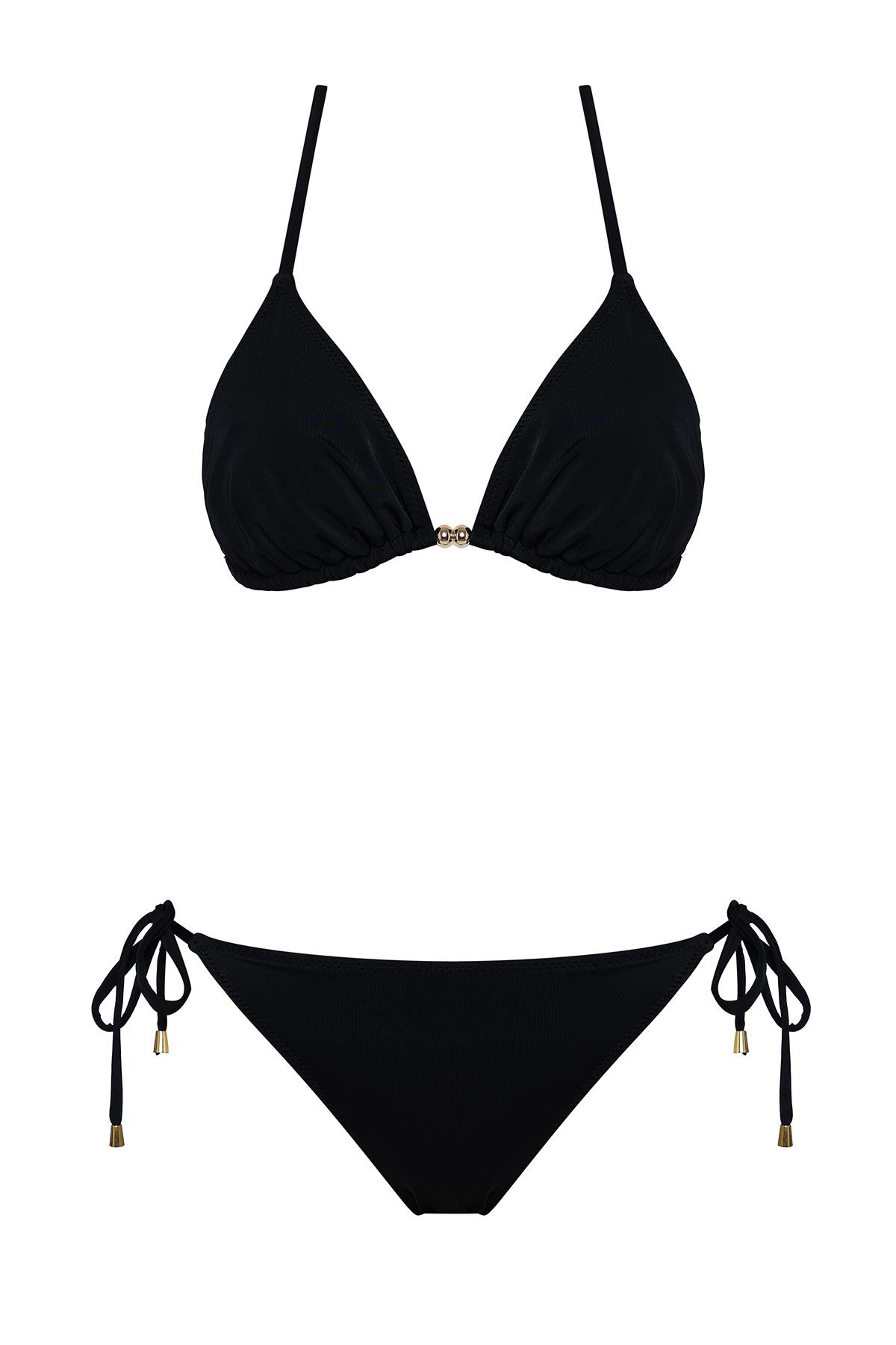 Üçgen Brezilya Bikini Takım 