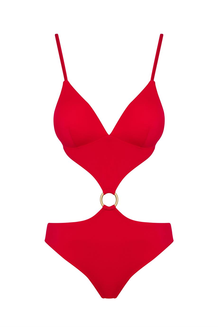 Üçgen Kaplı Mayokini 