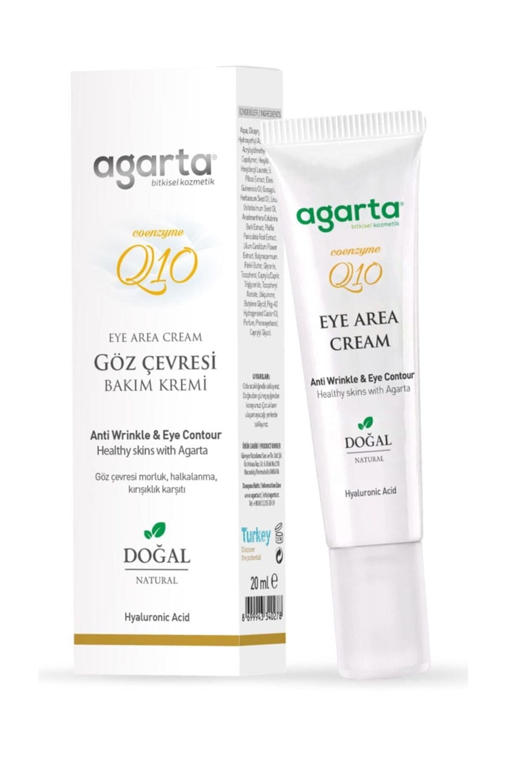 AGARTA GÖZ ÇEVRESİ BAKIM KREMİ 20ML