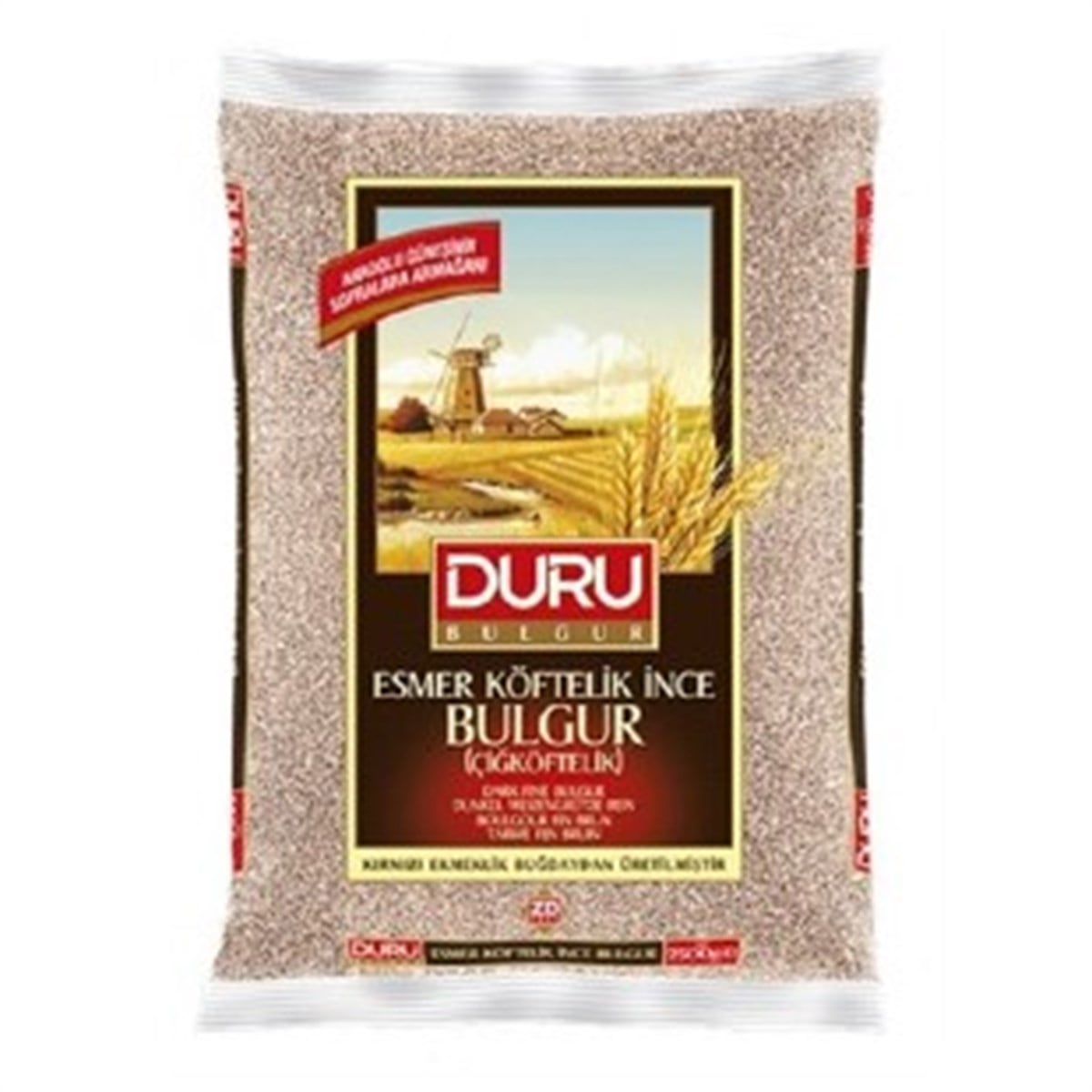 DURU ÇİĞ KÖFTELİK BULGUR 1000GR