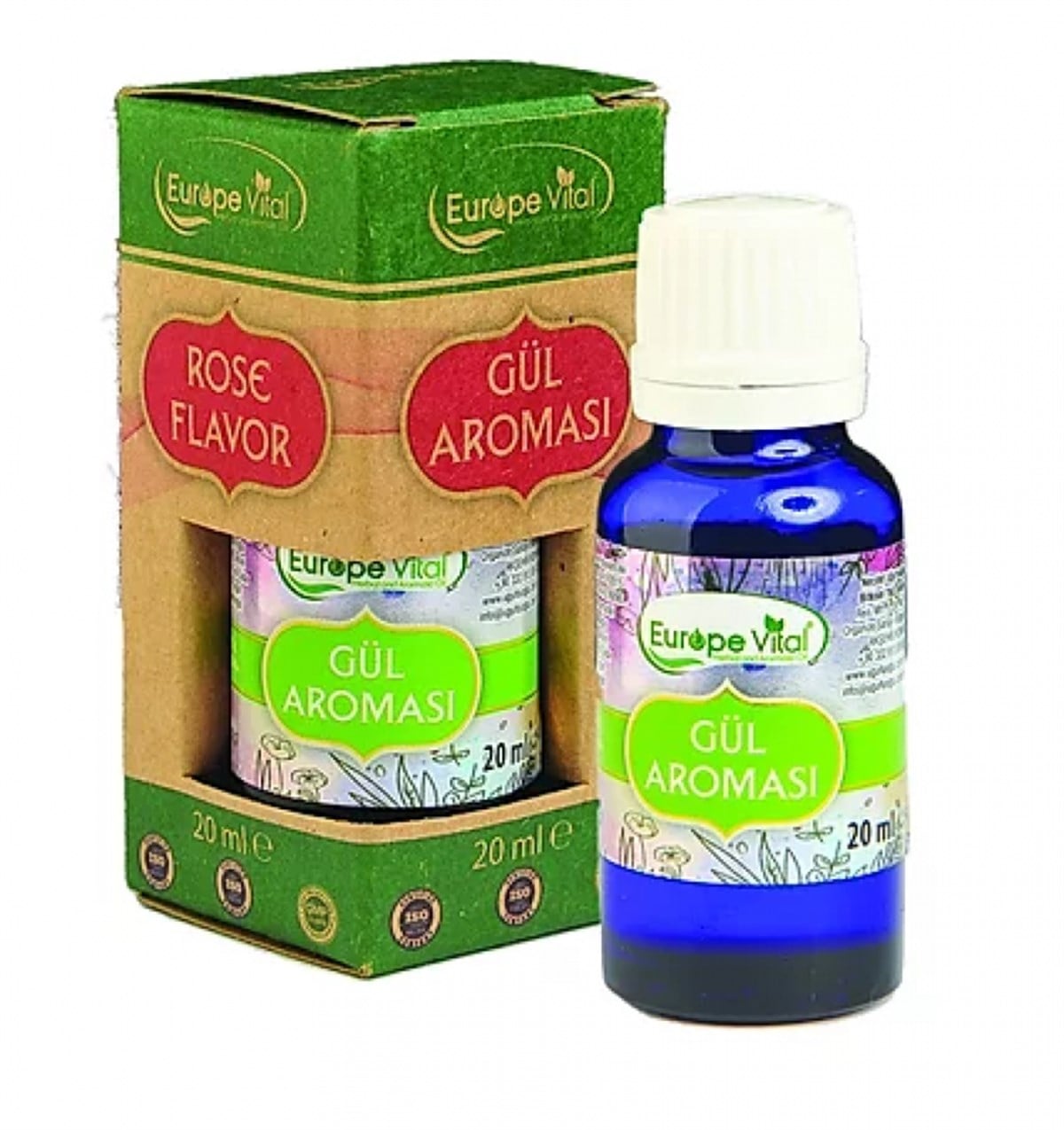 EUROPE VİTAL GÜL AROMASI 20ML
