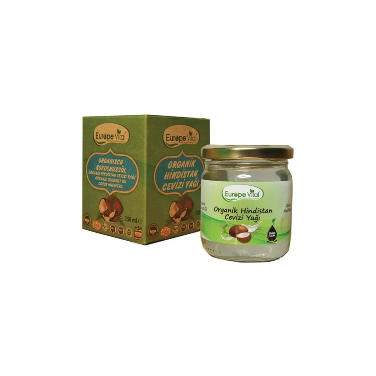 EUROPE VİTAL HİNDİSTAN CEVİZİ YAĞI 150ML