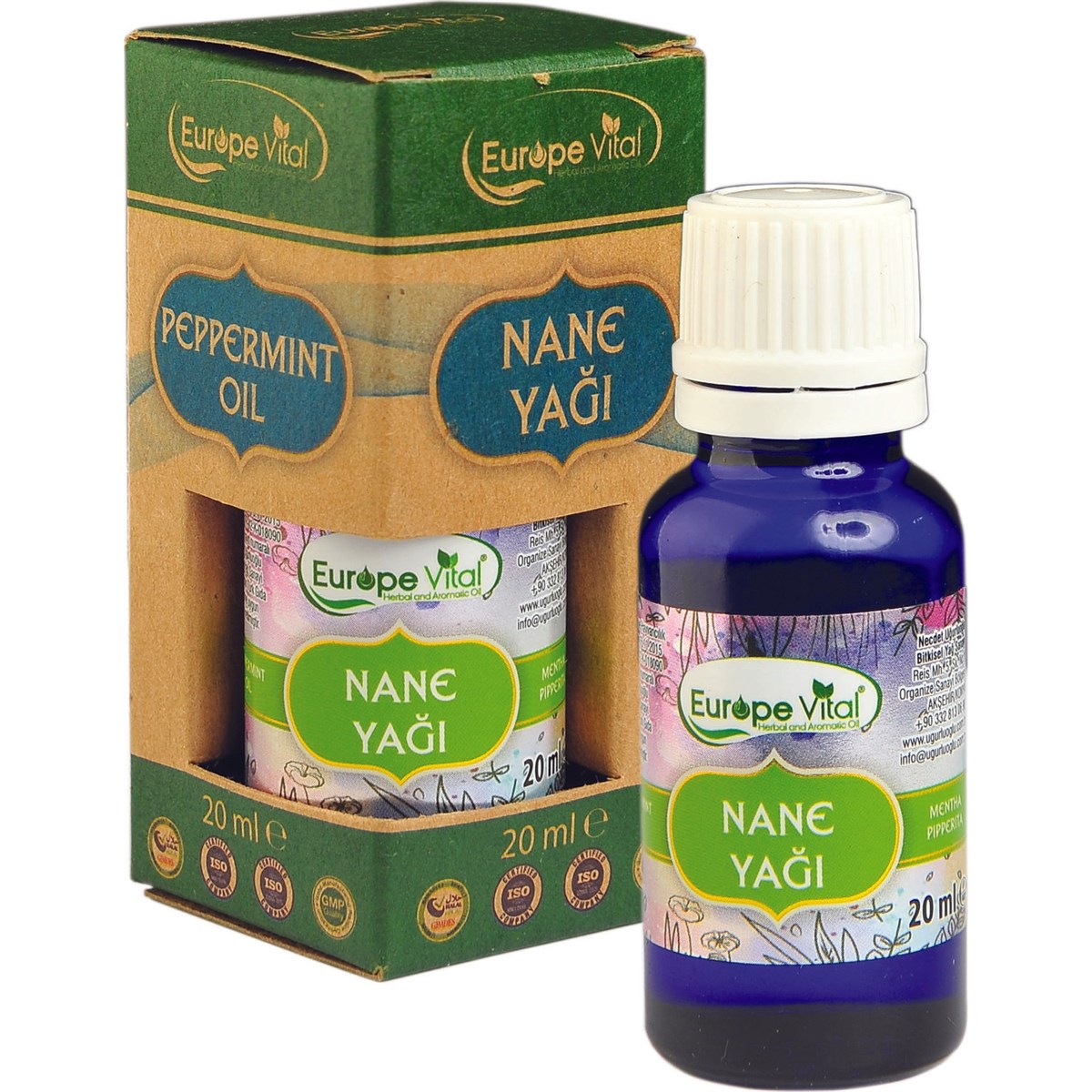 EUROPE VİTAL NANE YAĞI 20ML