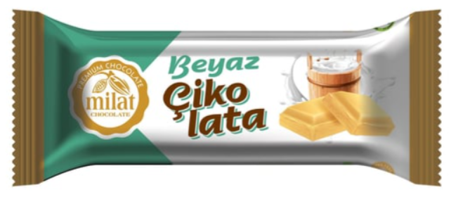 MİLAT BEYAZ ÇİKOLATA 25 GR