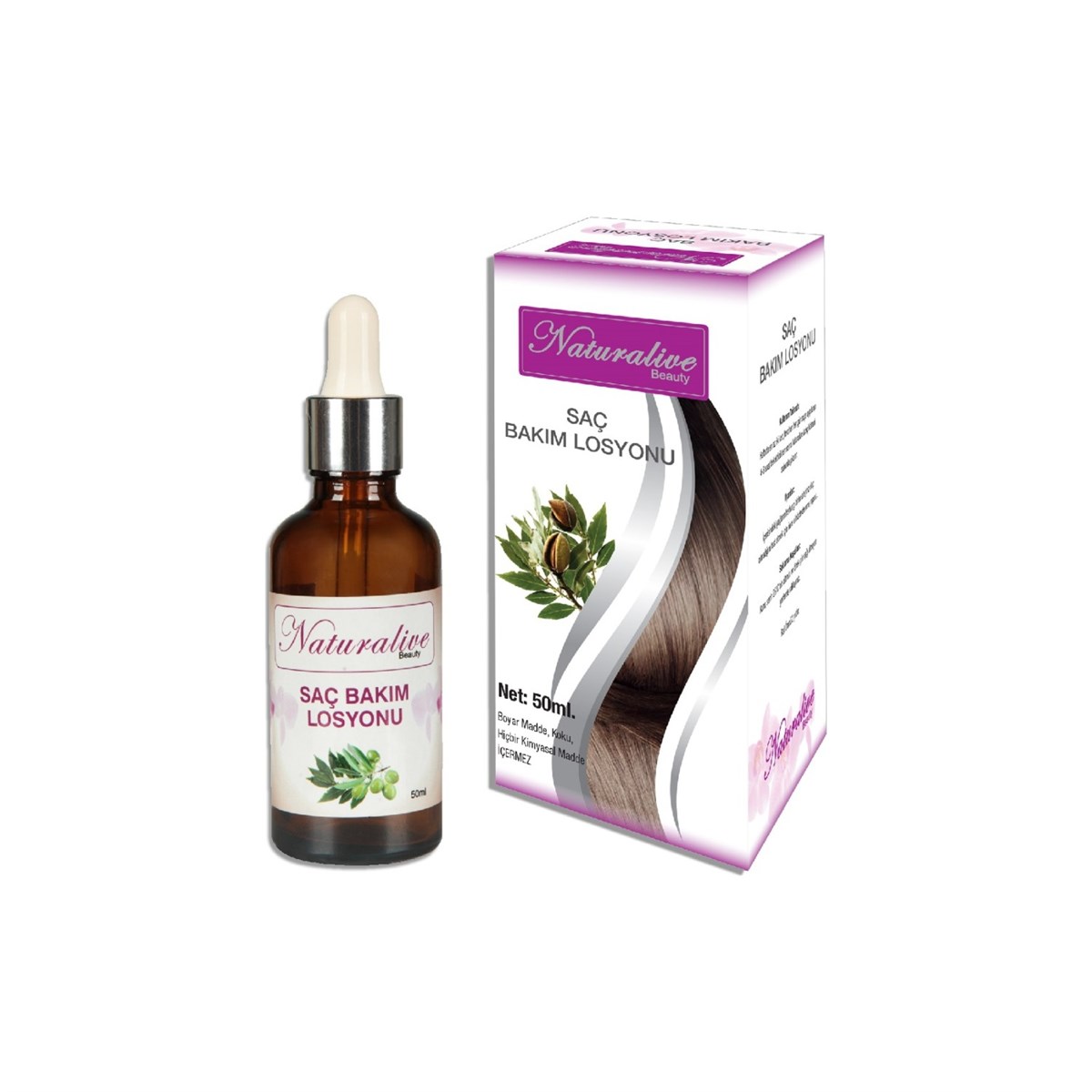 NATURALİVE SAÇ BAKIM LOSYONU 50 ML