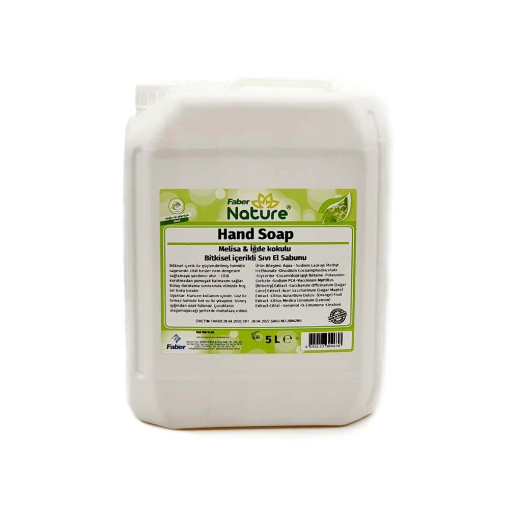 NATUREX MELİSA İĞDE EL SABUNU 5 L